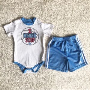 Baby Boy Adidas Matching Set